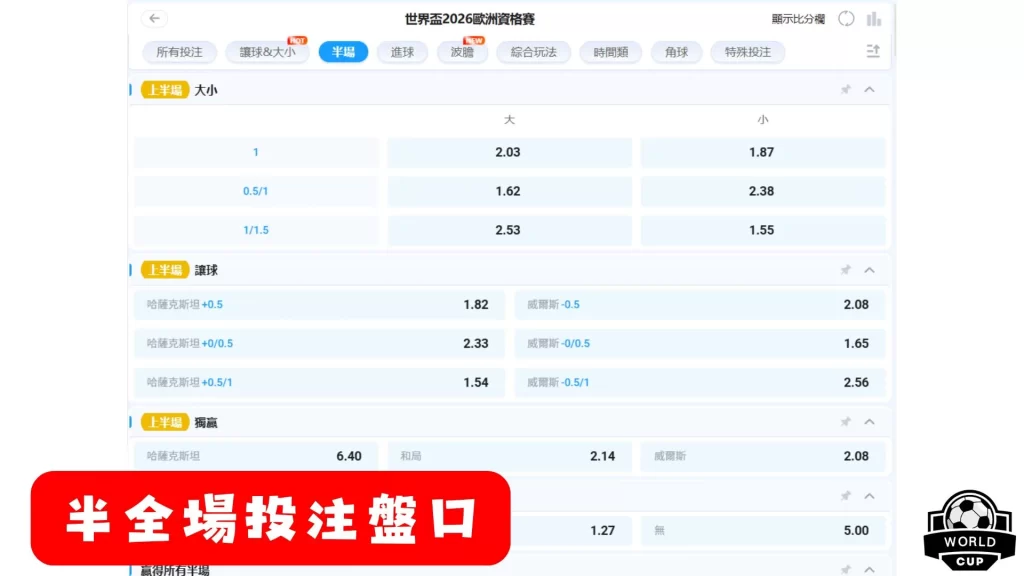 足球半全場