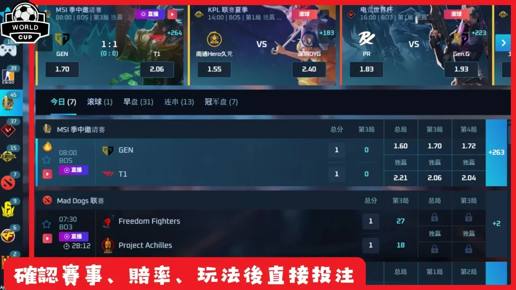 LOL運彩怎麼買