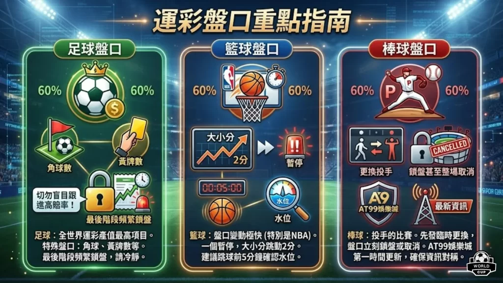 運彩開賽前投注規則