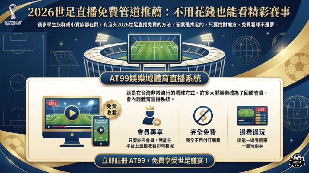 2026世足線上看