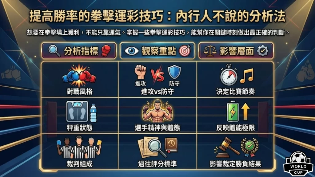 拳擊運彩怎麼買 拳擊運彩玩法 拳擊運彩技巧 拳擊運彩賠率 拳擊運彩退費規則
