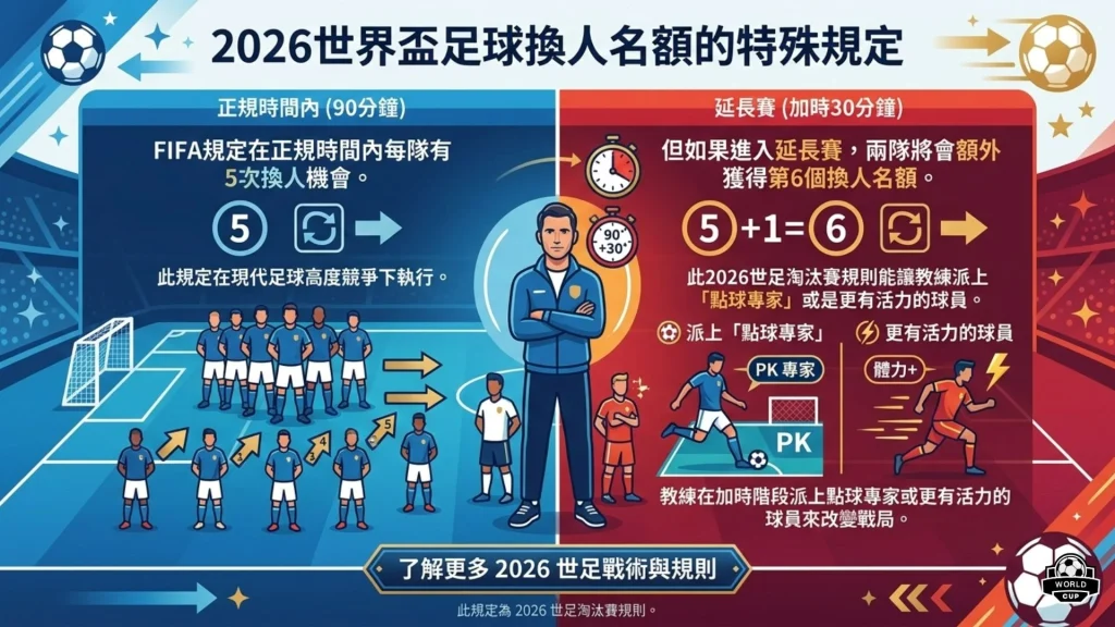 2026世足淘汰賽規則